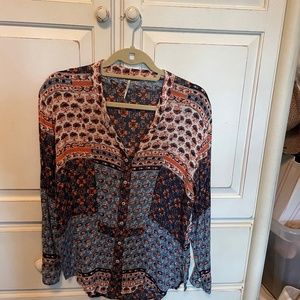 Free People Boho Shirt